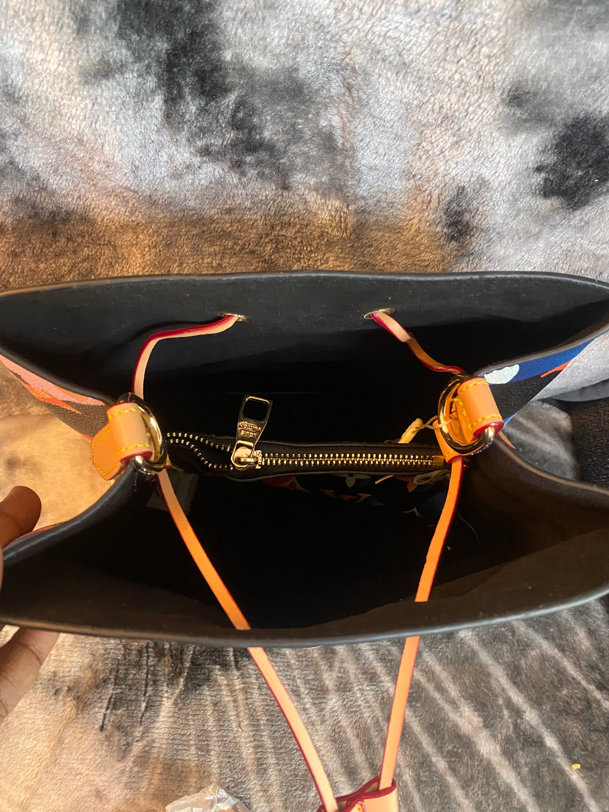 LV Colorful Bucket Bag