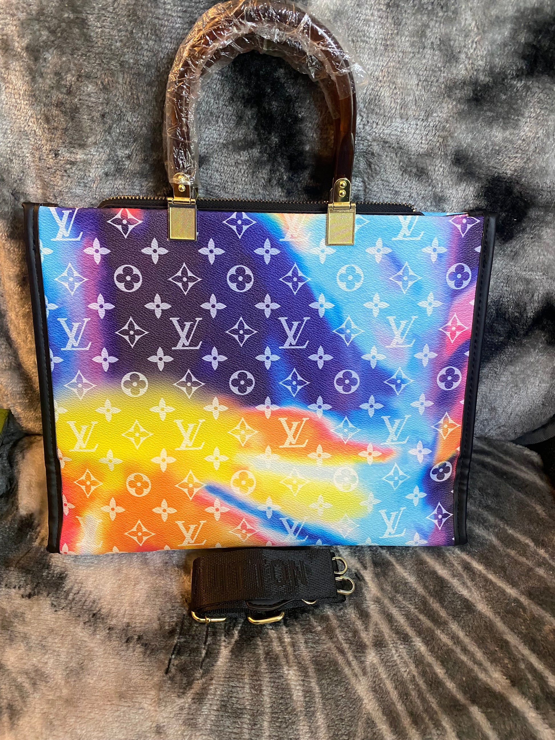 LV Colorful Box Bag