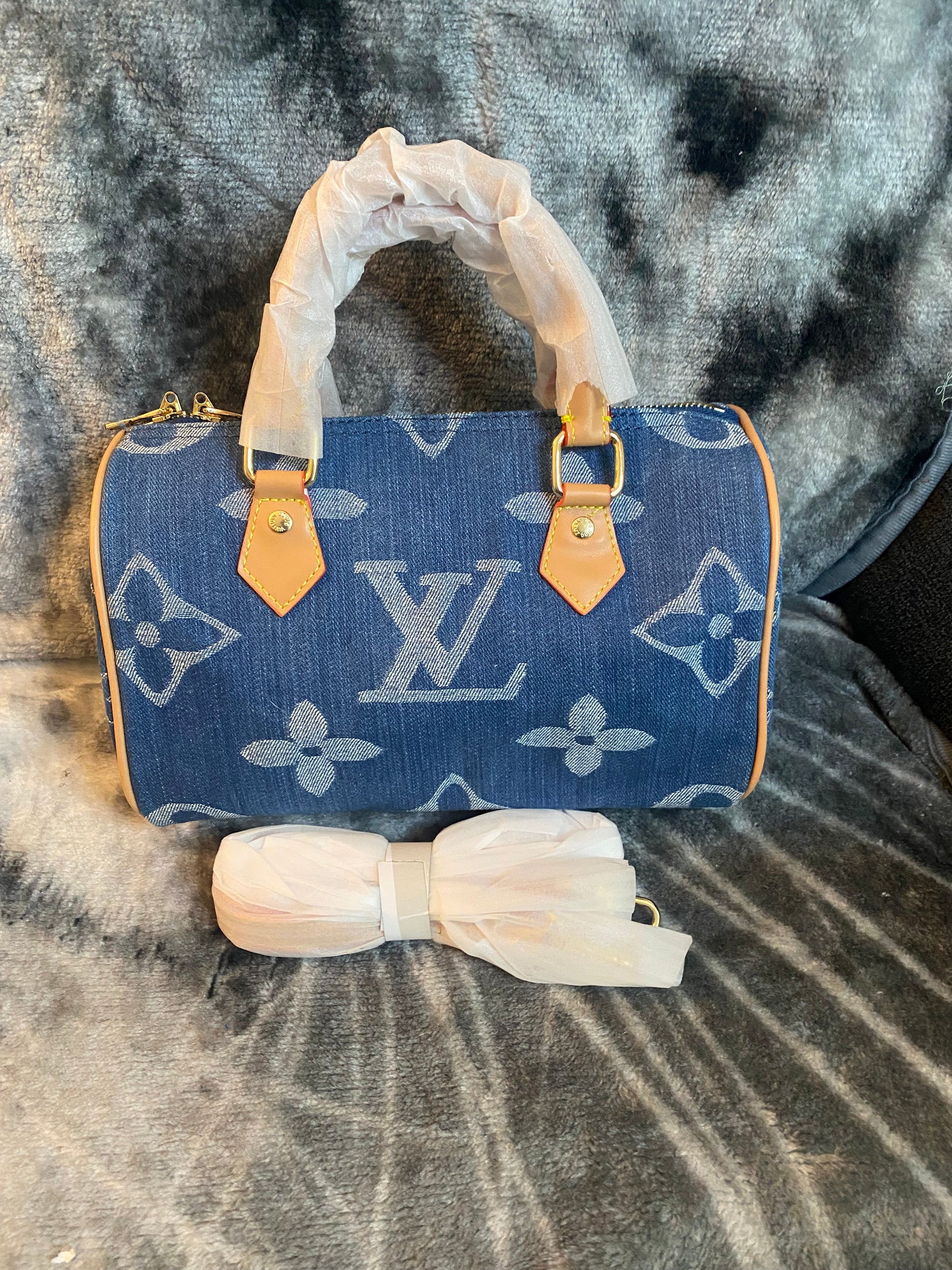 LV Speedy - Denim