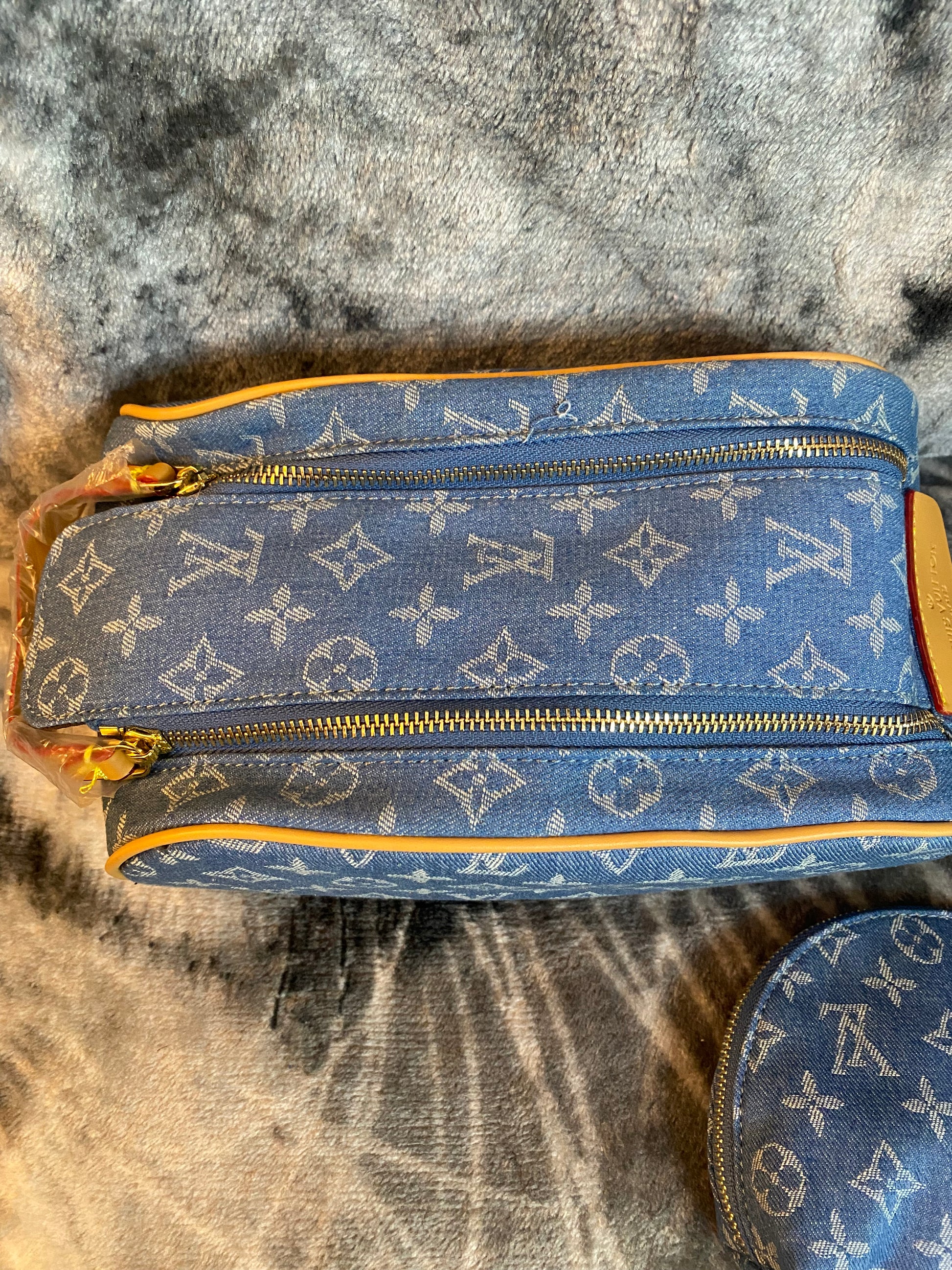 LV 2 PC Travel/Toiletry Bag Set