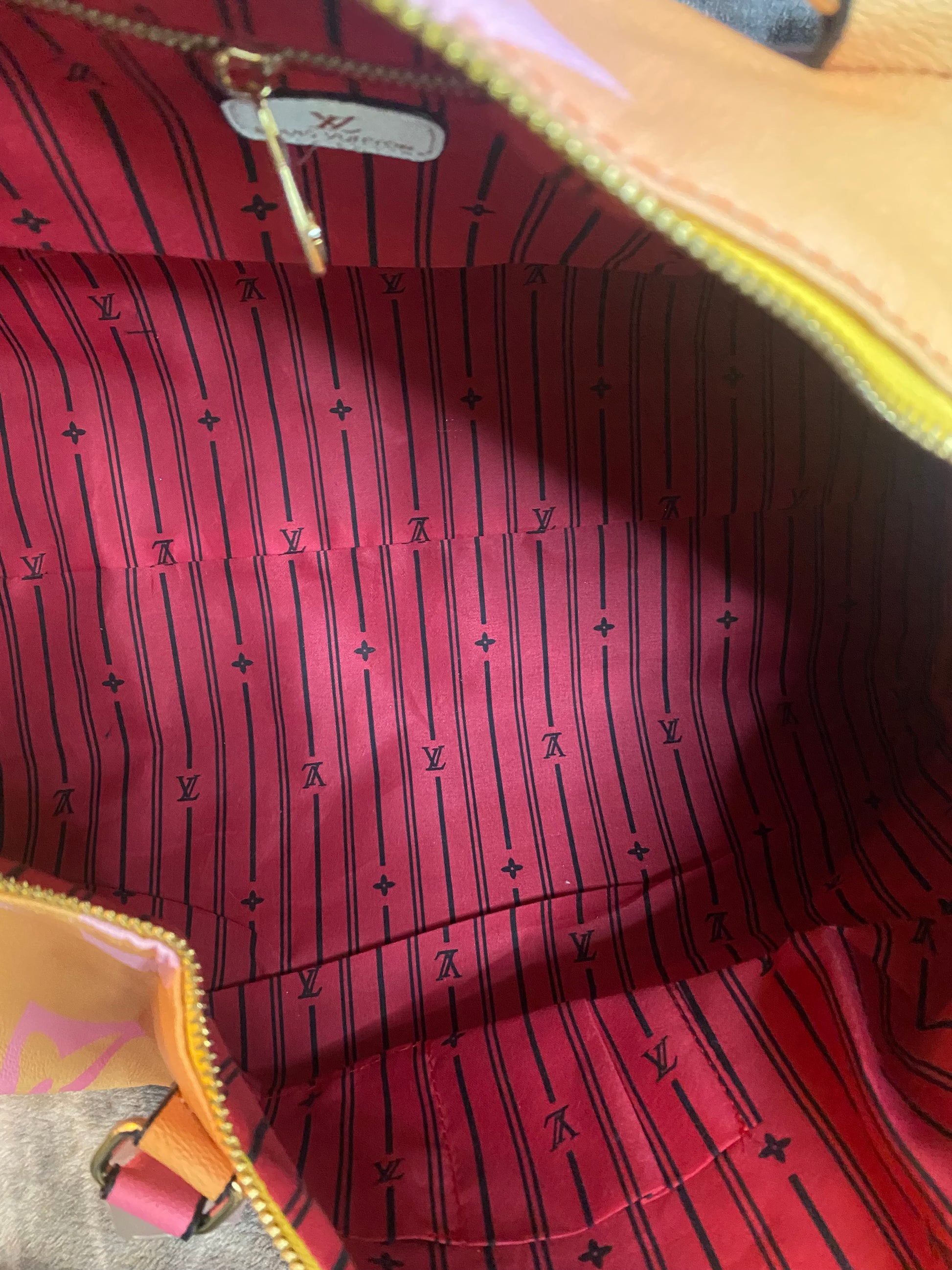 LV Colorful Duffle - Orange/Yellow