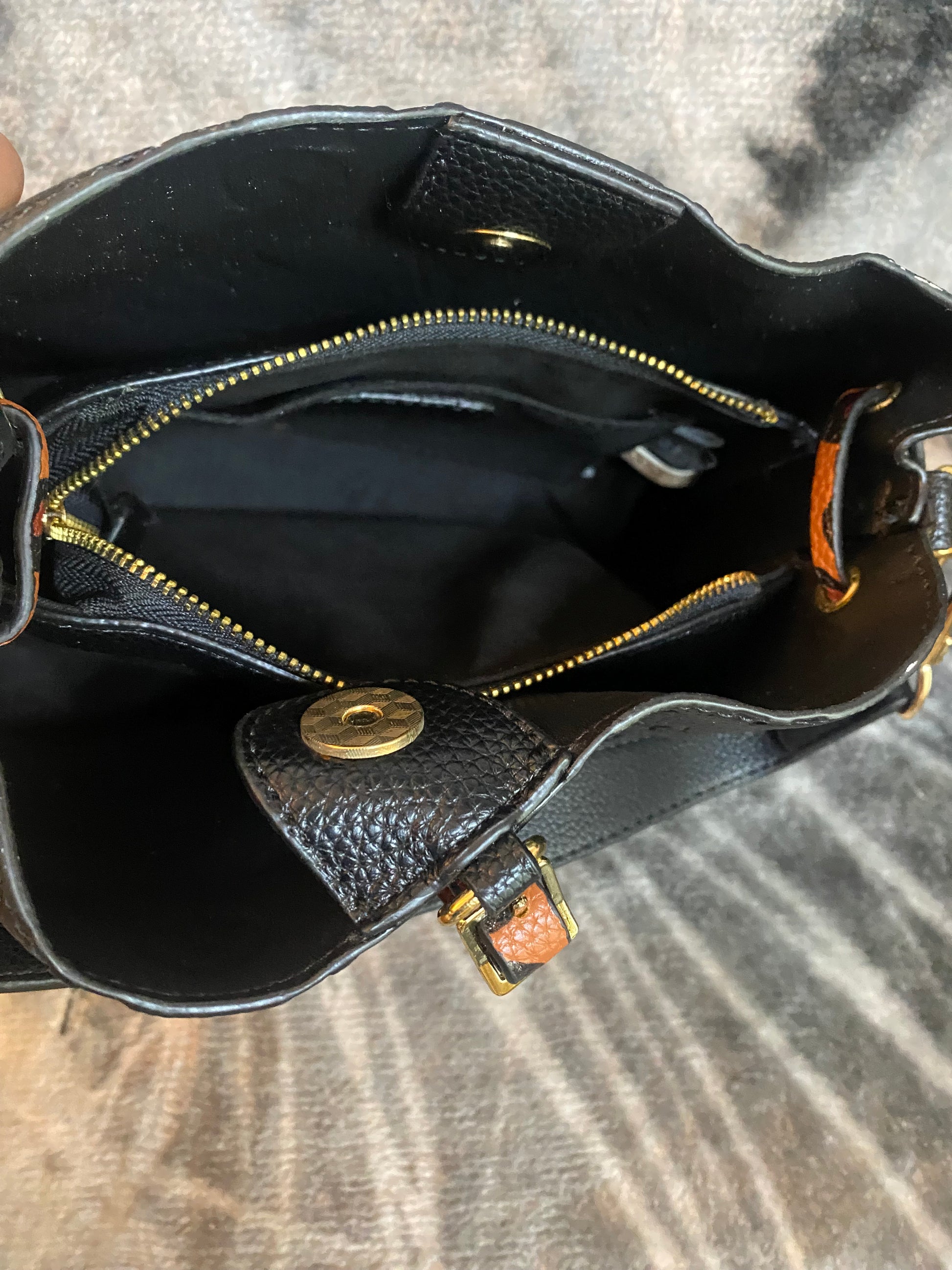 LV Animal Print Bucket Bag