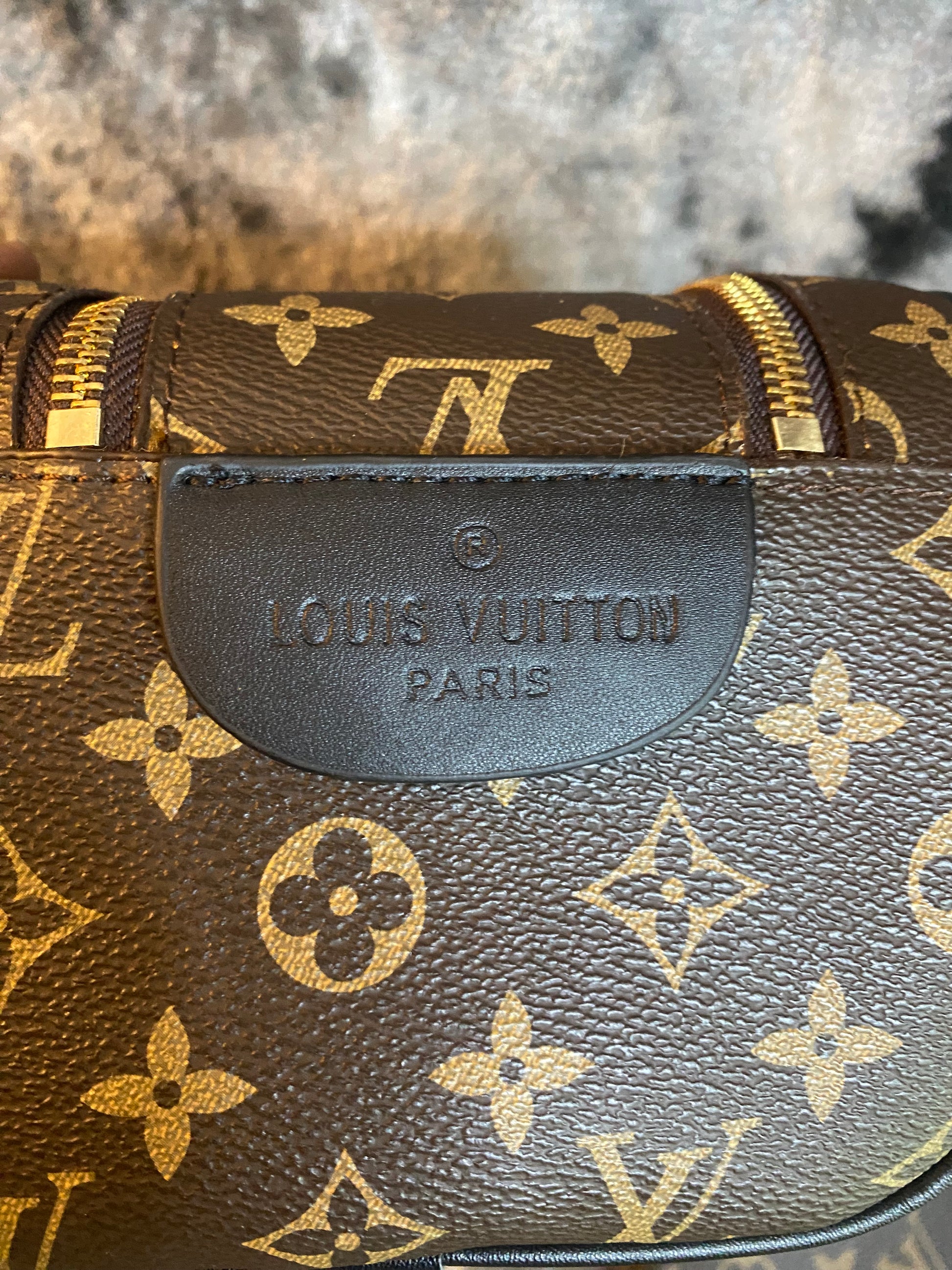 LV 2 PC Travel/Toiletry Bag Set