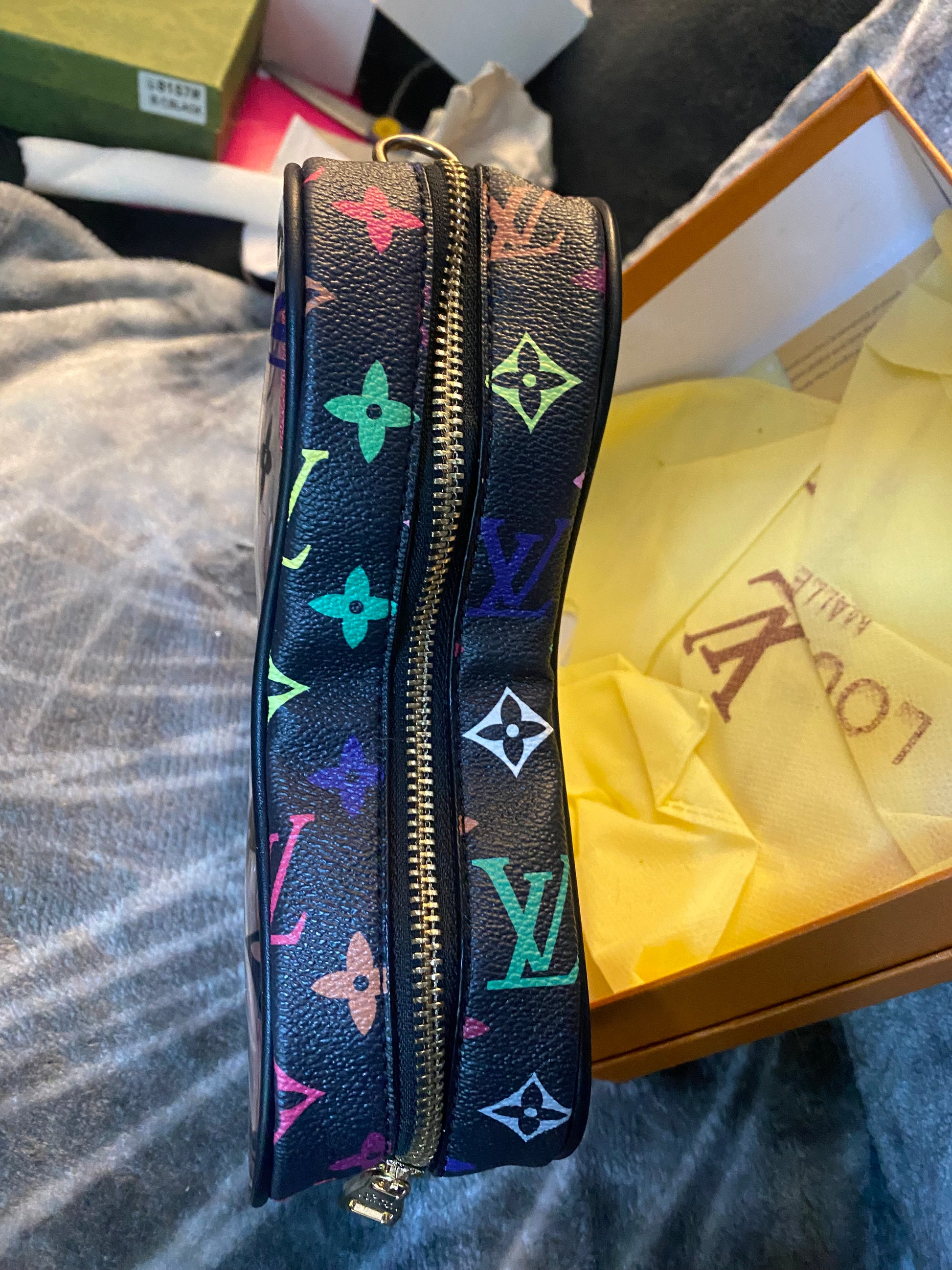 LV Heart Bag