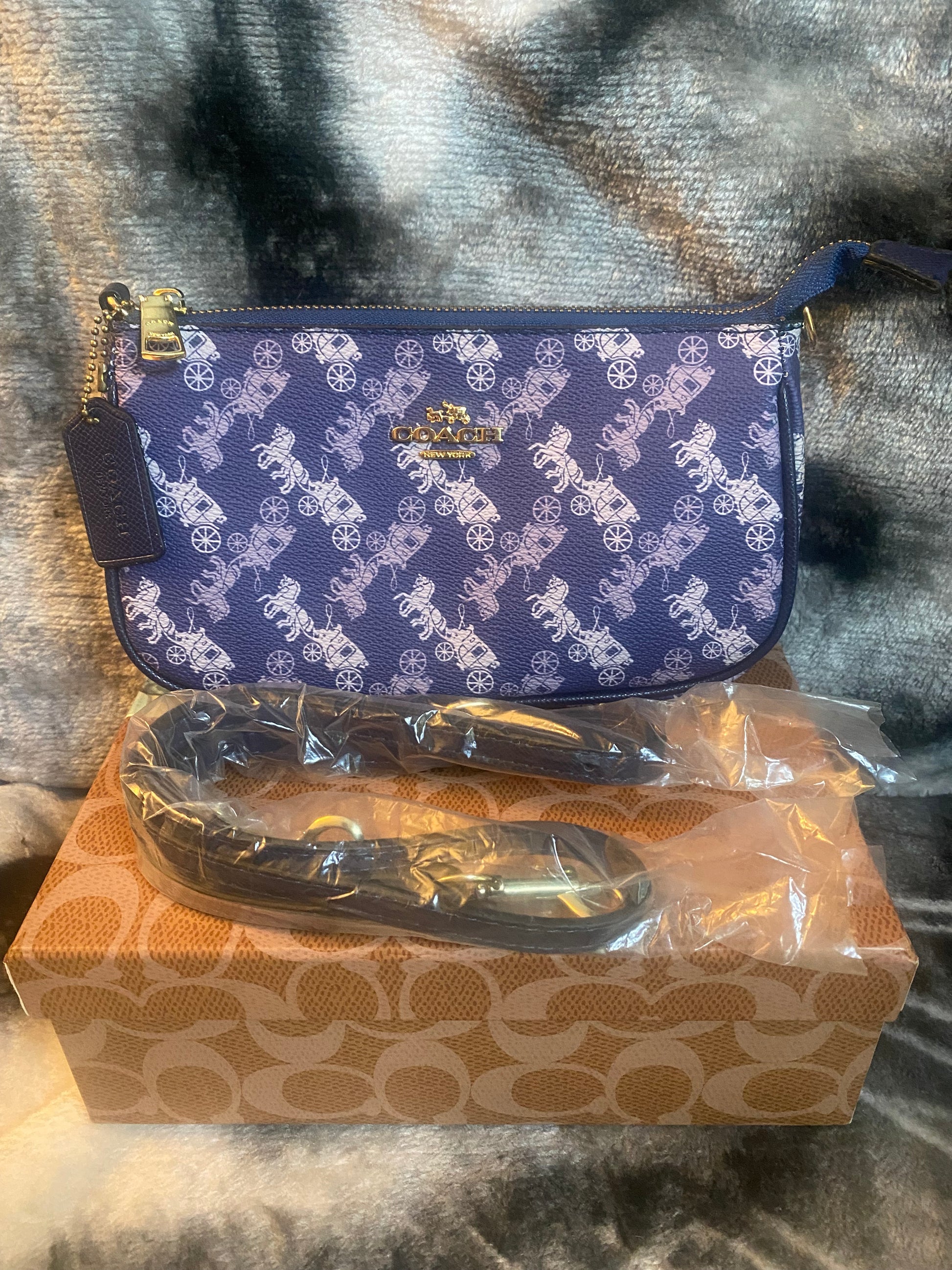 COACH- Crossbody Blue