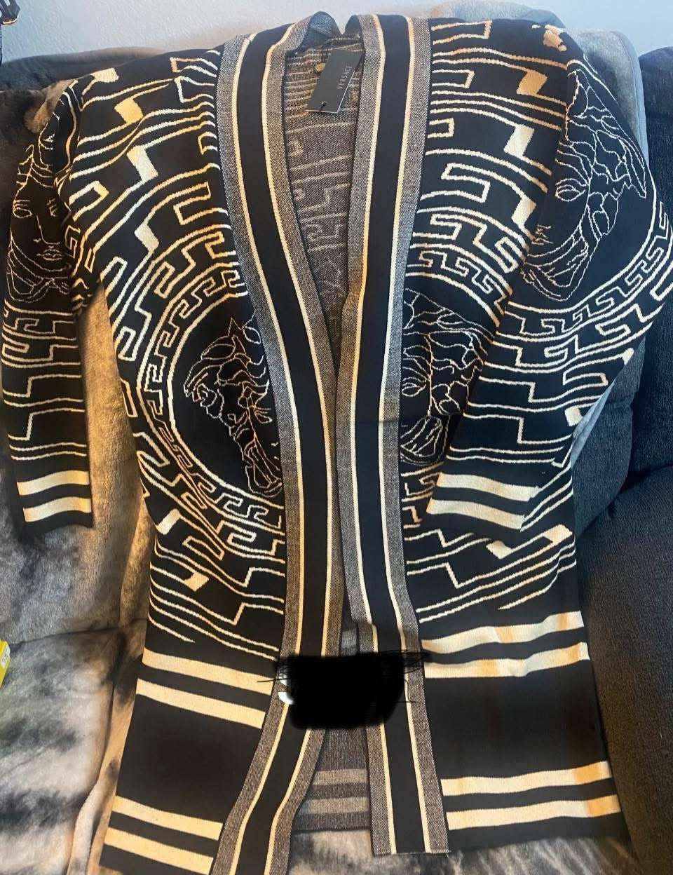 Versace- Long Cardigan